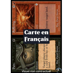(Foil) Multicolore - Peine // Souffrance (U) [INV]