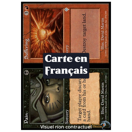 (Foil) Multicolore - Peine // Souffrance (U) [INV]