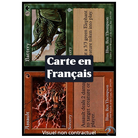 (Foil) Multicolore - Assaillement // Barrissement (U) [INV]
