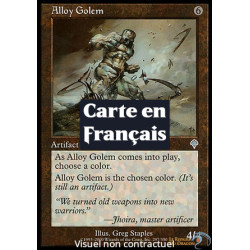 (Foil) Incolore - Golem d'alliage (U) [INV]