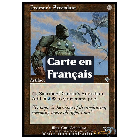(Foil) Incolore - Serviteur de Dromar (U) [INV]