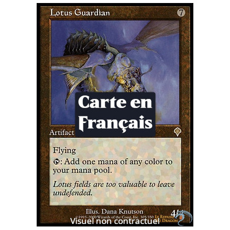 (Foil) Incolore - Vigile du lotus (R) [INV]