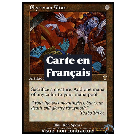 (Foil) Incolore - Autel phyrexian (R) [INV]