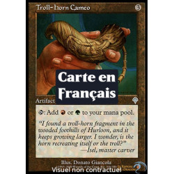 (Foil) Incolore - Camée de corne de troll (U) [INV]