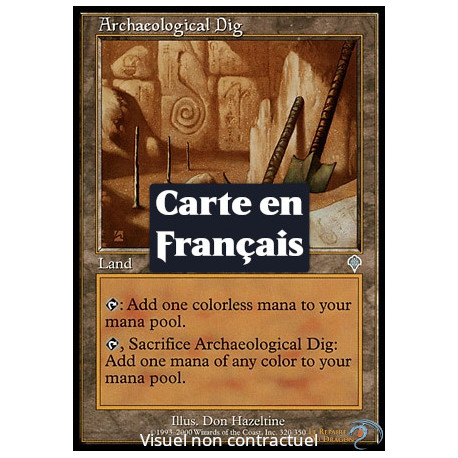 (Foil) Terrain - Gisement archéologique (U) [INV]