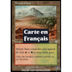 (Foil) Terrain - Oasis shivâne (U) [INV]
