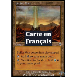 (Foil) Terrain - Geyser de soufre (C) [INV]