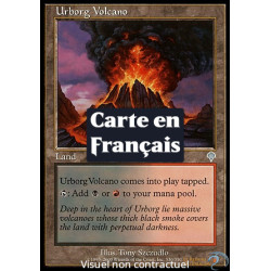 (Foil) Terrain - Volcan d'Urborg (U) [INV]