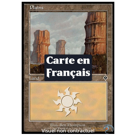(Foil) Terrain - Plaine (V2) (L) [INV]