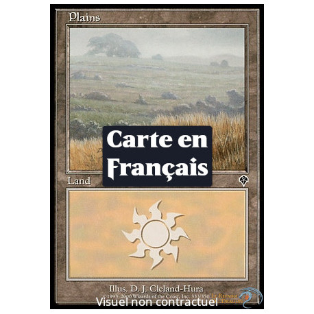 (Foil) Terrain - Plaine (V3) (L) [INV]