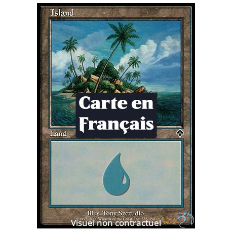 (Foil) Terrain - Île (V1) (L) [INV]