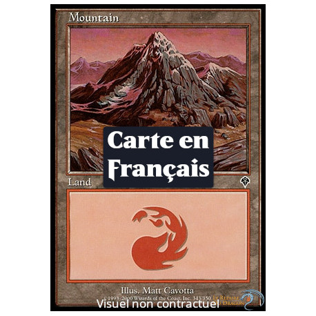 (Foil) Terrain - Montagne (V2) (L) [INV]