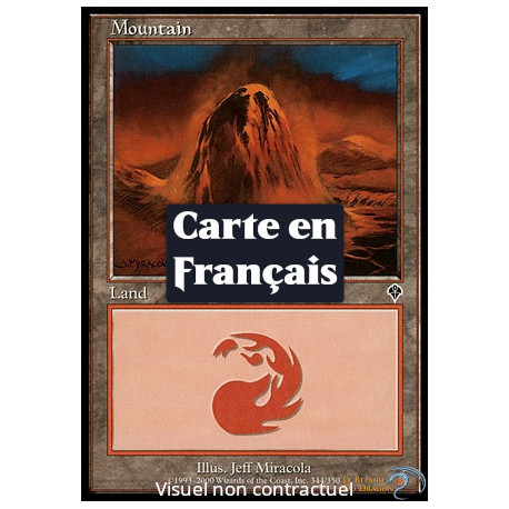 (Foil) Terrain - Montagne (V3) (L) [INV]