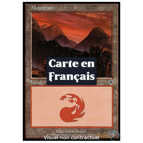 (Foil) Terrain - Montagne (V4) (L) [INV]