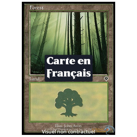 (Foil) Terrain - Forêt (V1) (L) [INV]