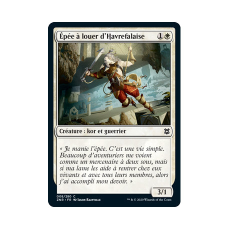 (Foil) Blanche - Épée à louer d'Havrefalaise (C) [ZNR]