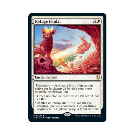 (Foil) Blanche - Refuge félidar (V1) (R) [ZNR]