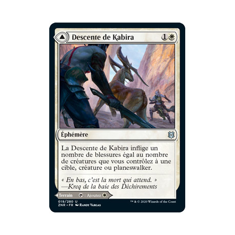 (Foil) Blanche - Descente de Kabira (U) [ZNR]