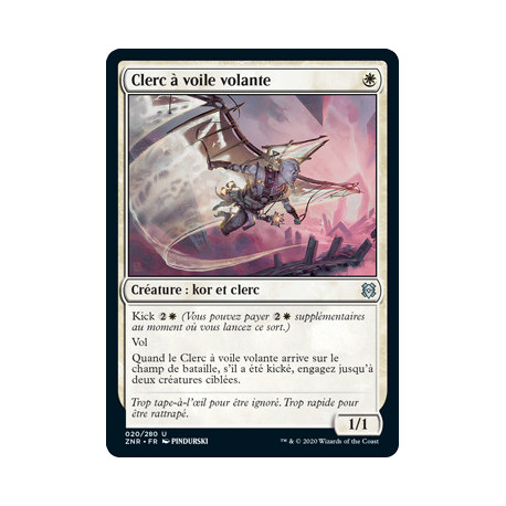 (Foil) Blanche - Clerc à voile volante (U) [ZNR]