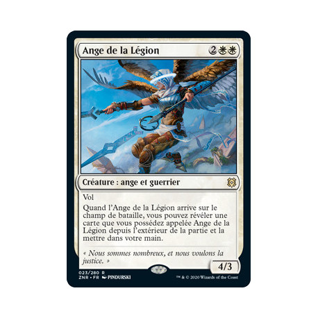 (Foil) Blanche - Ange de la Légion (R) [ZNR]