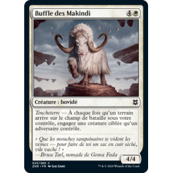 (Foil) Blanche - Buffle des Makindi (V1) (C) [ZNR]
