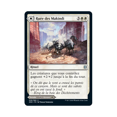 (Foil) Blanche - Ruée des Makindi // Mesas des Makindi (U) [ZNR]
