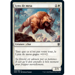 (Foil) Blanche - Lynx de mesa (C) [ZNR]