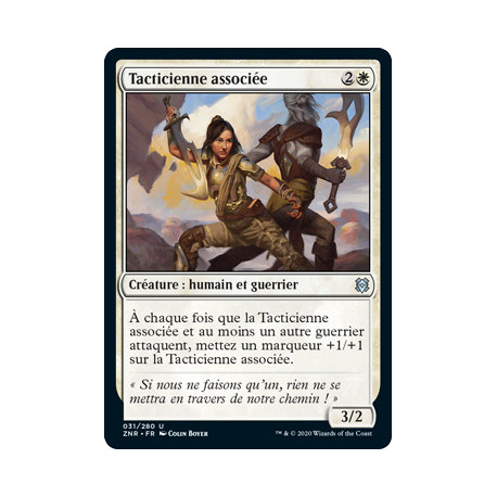 (Foil) Blanche - Tacticienne associée (U) [ZNR]