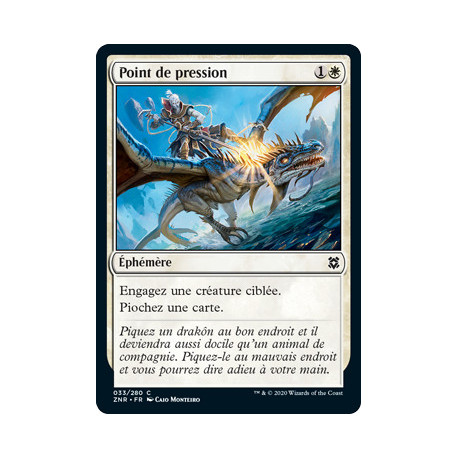 (Foil) Blanche - Point de pression (C) [ZNR]