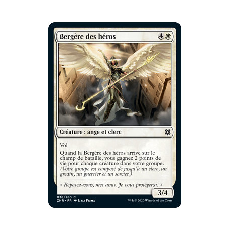 (Foil) Blanche - Bergère des héros (C) [ZNR]