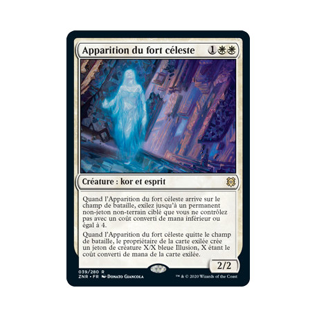 (Foil) Blanche - Apparition du fort céleste (R) [ZNR]