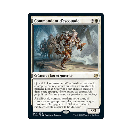 (Foil) Blanche - Commandant d'escouade (R) [ZNR]