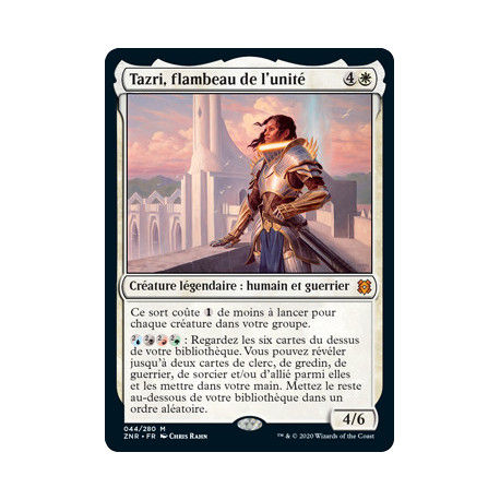 (Foil) Blanche - Tazri, flambeau de l'unité (M) [ZNR]