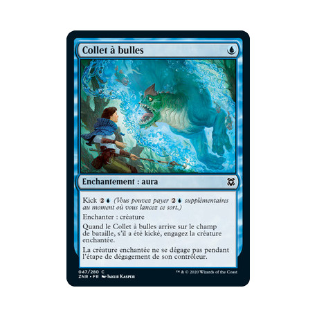 (Foil) Bleue - Collet à bulles (C) [ZNR]