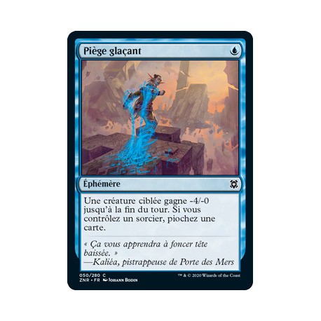 (Foil) Bleue - Piège glaçant (C) [ZNR]