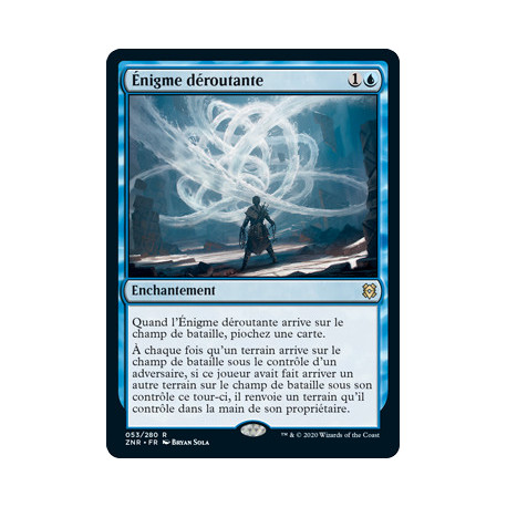 (Foil) Bleue - Énigme déroutante (R) [ZNR]