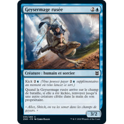 (Foil) Bleue - Geysermage rusée (C) [ZNR]