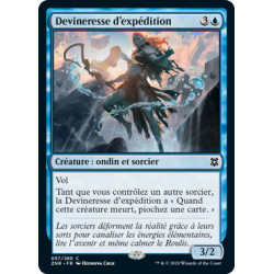 (Foil) Bleue - Devineresse d'expédition (C) [ZNR]