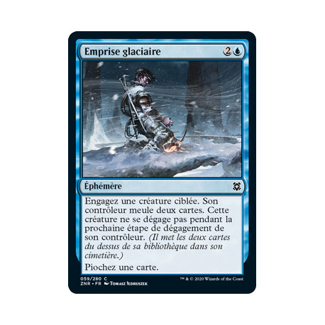 (Foil) Bleue - Emprise glaciaire (C) [ZNR]