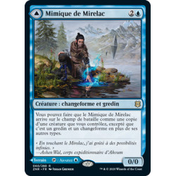 (Foil) Bleue - Mimique de Mirelac // Rivage de Mirelac (R) [ZNR]