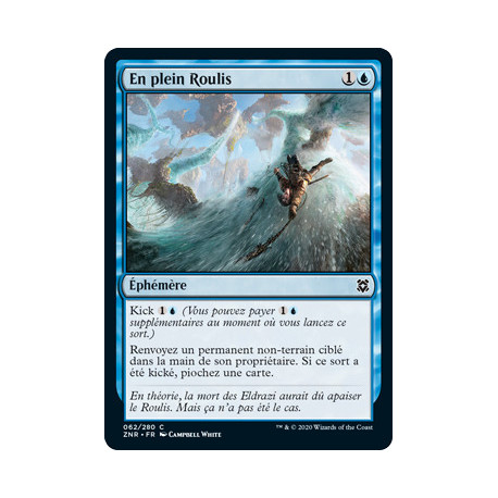 (Foil) Bleue - En plein Roulis (C) [ZNR]