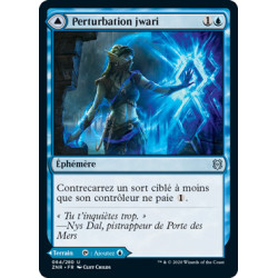 (Foil) Bleue - Perturbation jwari // Ruines jwari (U) [ZNR]