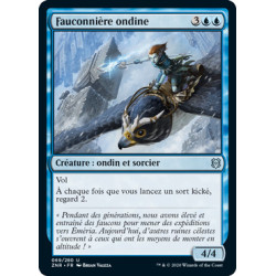 (Foil) Bleue - Fauconnière ondine (U) [ZNR]