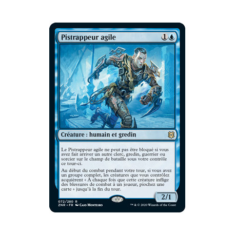 (Foil) Bleue - Pistrappeur agile (R) [ZNR]