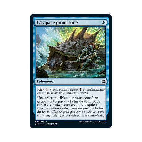 (Foil) Bleue - Carapace protectrice (C) [ZNR]