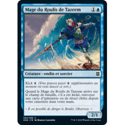 (Foil) Bleue - Mage du Roulis de Tazeem (C) [ZNR]