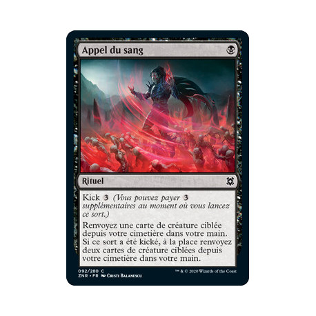 (Foil) Noire - Appel du sang (C) [ZNR]
