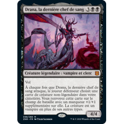 (Foil) Noire - Drana, la dernière chef de sang (M) [ZNR]