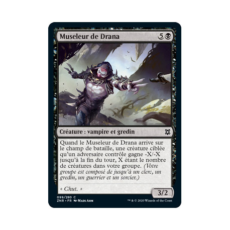 (Foil) Noire - Museleur de Drana (C) [ZNR]