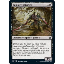 (Foil) Noire - Vampire patricien (C) [ZNR]